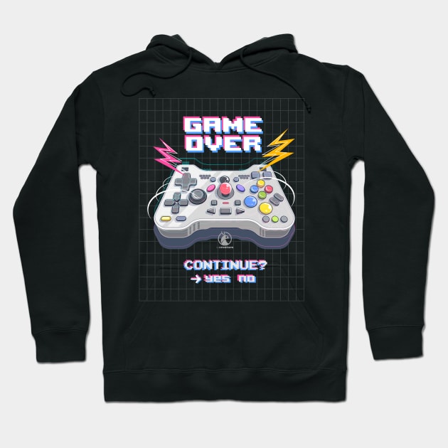 Game Over? Not Today! Hoodie by Creatura